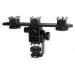 Dedolight DLBSA-3S (DLBSA3S) triple shoe mount adapter, swingable latching (Fillini & Ledzilla) Dedolight DLBSA-3S (DLBSA3S) triple shoe mount adapter, swingable latching (Fillini & Ledzilla)